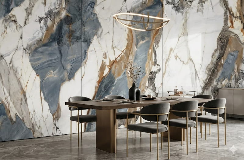 Camera bambini con rivestimento decorativo tono avorio materico